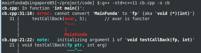 In C++ typedef has problems when function objects passed