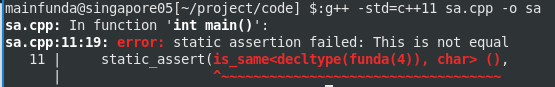 using decltype in static_assert