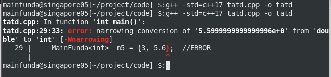 compiler error on partial CTAD
